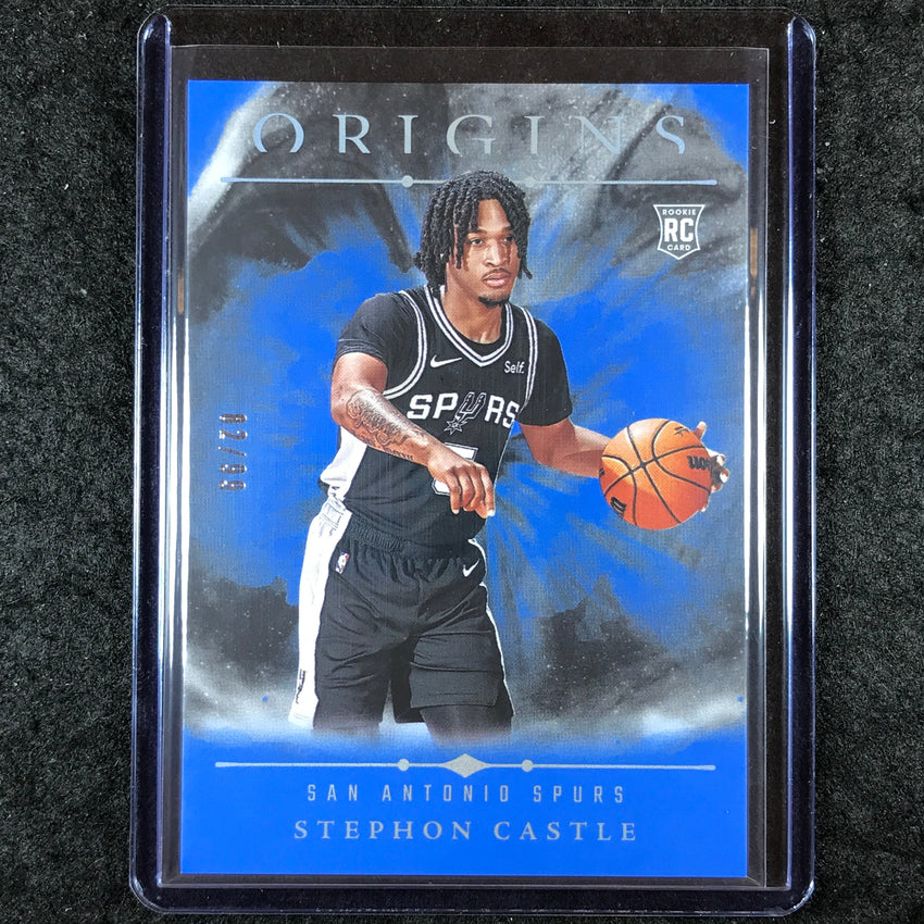 2024-25 Origins STEPHON CASTLE Rookie Base Blue 82/99 #75