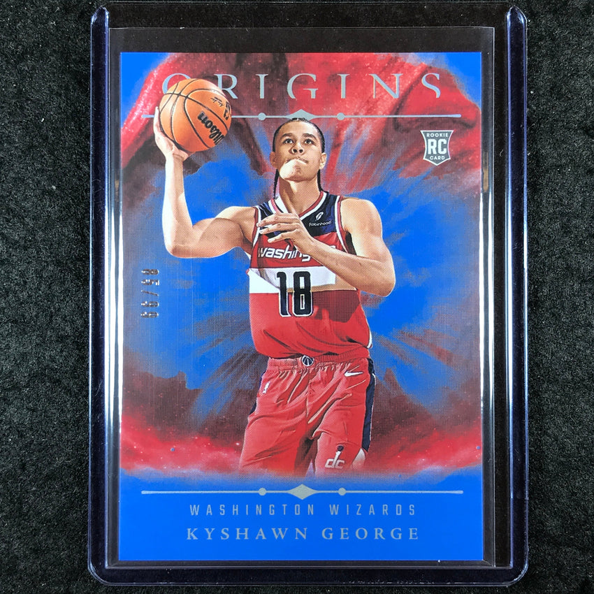 2024-25 Origins KYSHAWN GEORGE Rookie Base Blue 85/99 #77