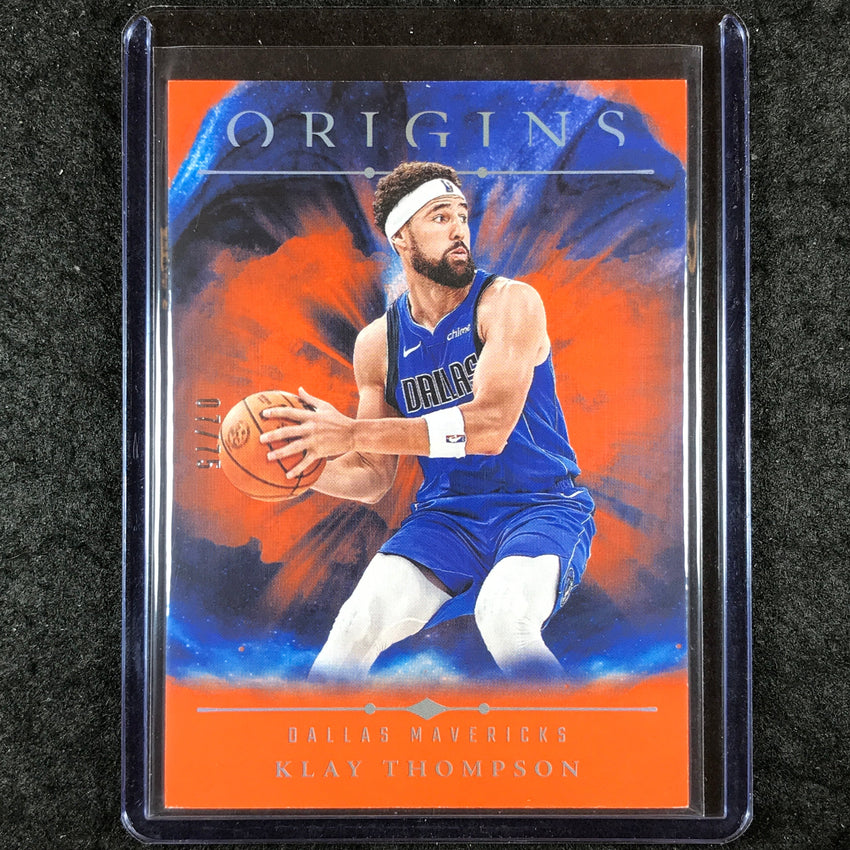 2024-25 Origins KLAY THOMPSON Base Orange 7/75 #34