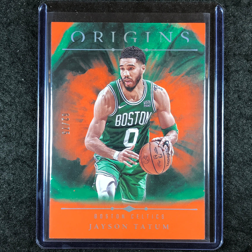 2024-25 Origins JAYSON TATUM Base Orange 62/75 #37