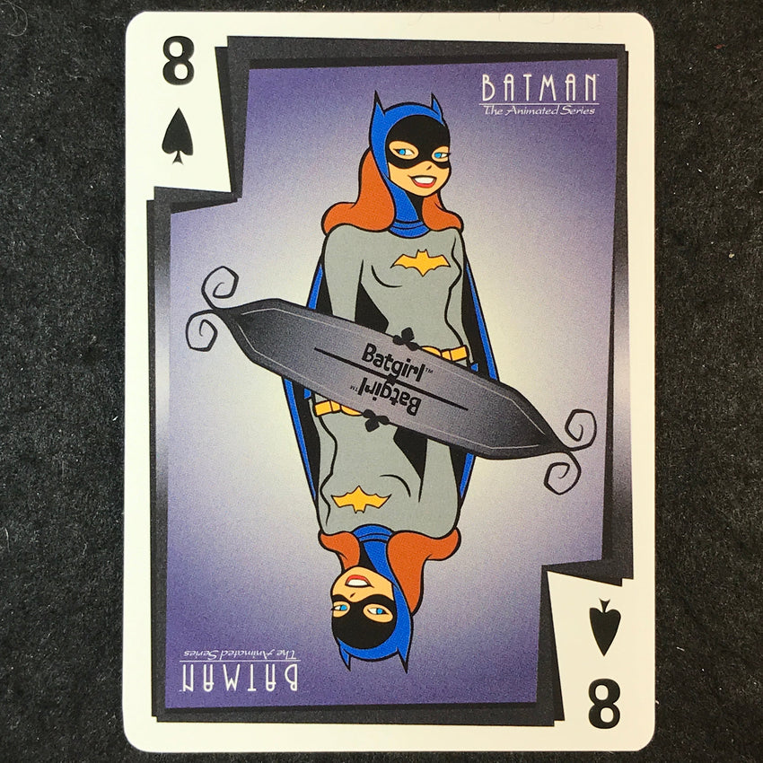 2025 Batman the Animated Series BATGIRL Jokers Wild 8 of Spades