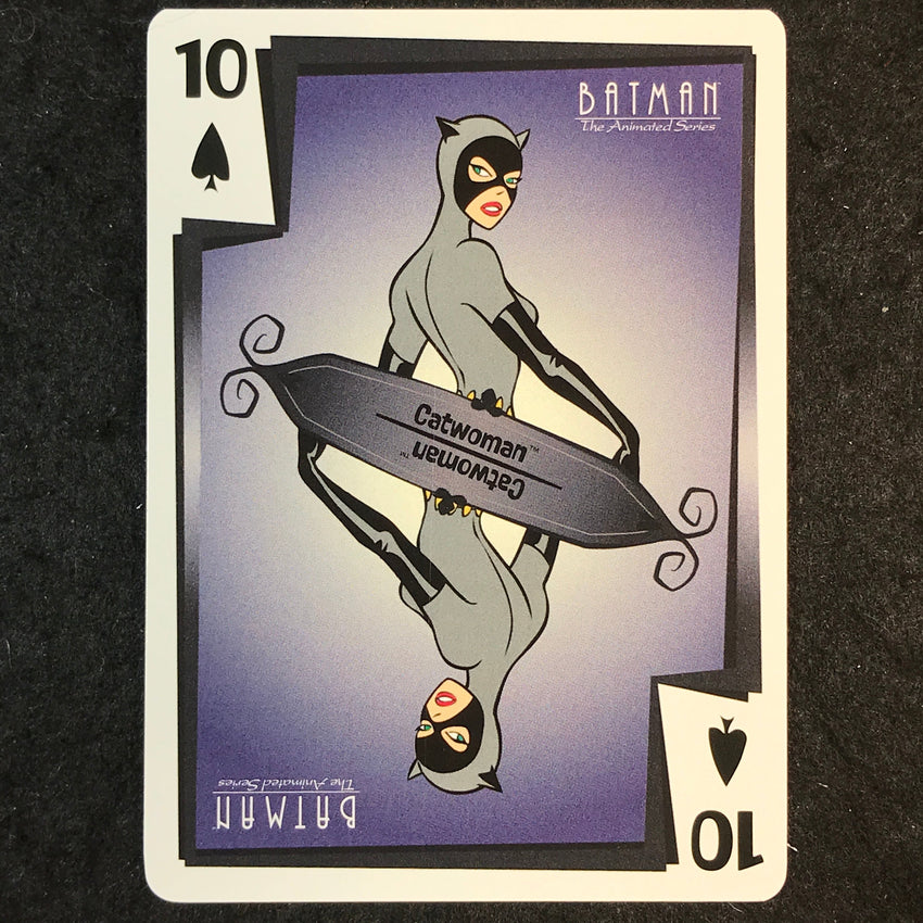 2025 Batman the Animated Series CATWOMAN Jokers Wild 10 of Spades