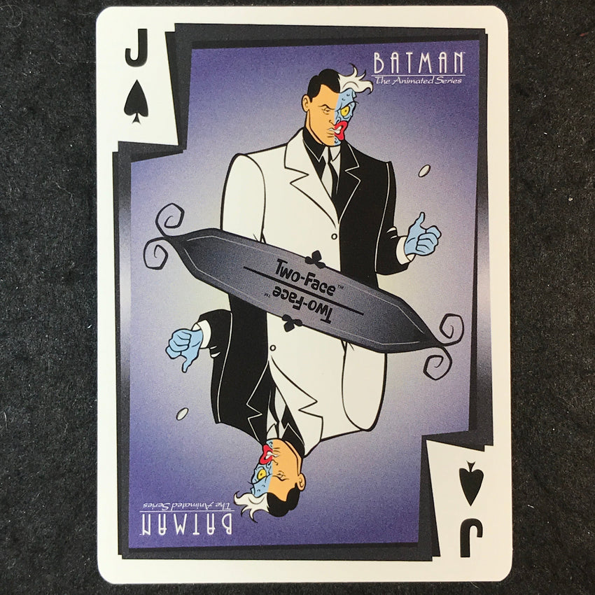 2025 Batman the Animated Series TWO-FACE Jokers Wild Jack of Spades
