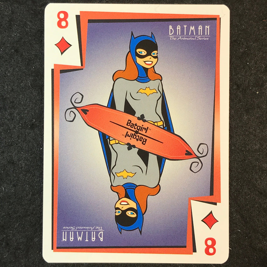 2025 Batman the Animated Series BATGIRL Jokers Wild 8 of Diamonds