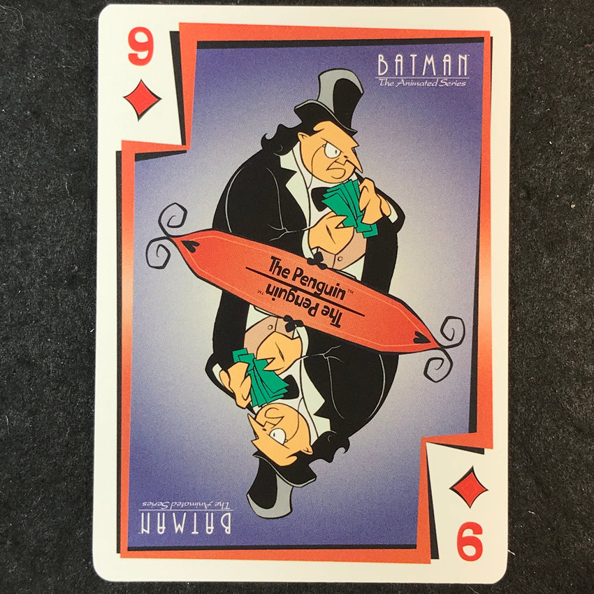 2025 Batman the Animated Series THE PENGUIN Jokers Wild 9 of Diamonds