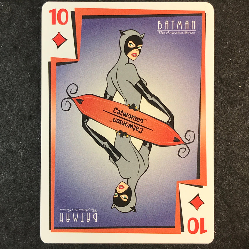 2025 Batman the Animated Series CATWOMAN Jokers Wild 10 of Diamonds
