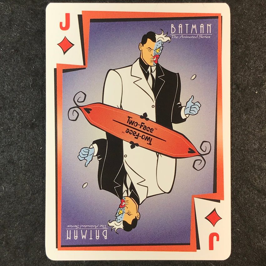 2025 Batman the Animated Series TWO-FACE Jokers Wild Jack of Diamonds