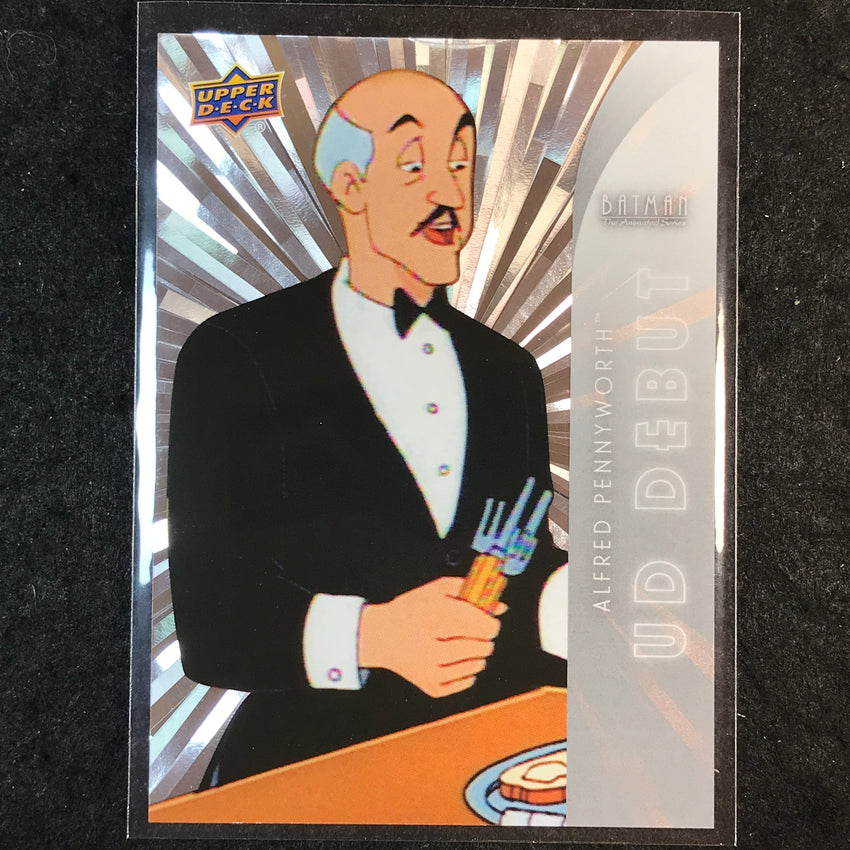 2025 Batman the Animated Series ALFRED PENNYWORTH UD Debut Outburst #112