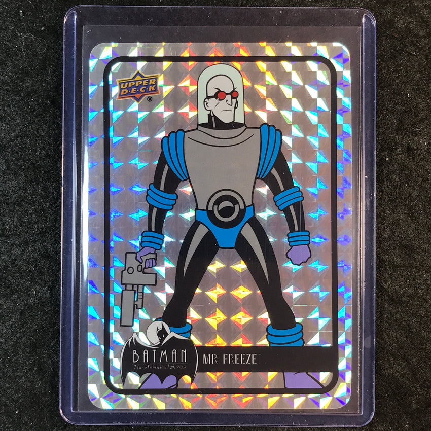 2025 Batman the Animated Series MR. FREEZE Bat Stickers #B-19