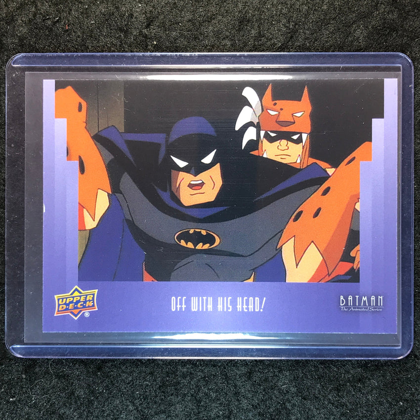 2025 Batman the Animated Series OFF WITH HIS HEAD! Base Purple 260/299 #65