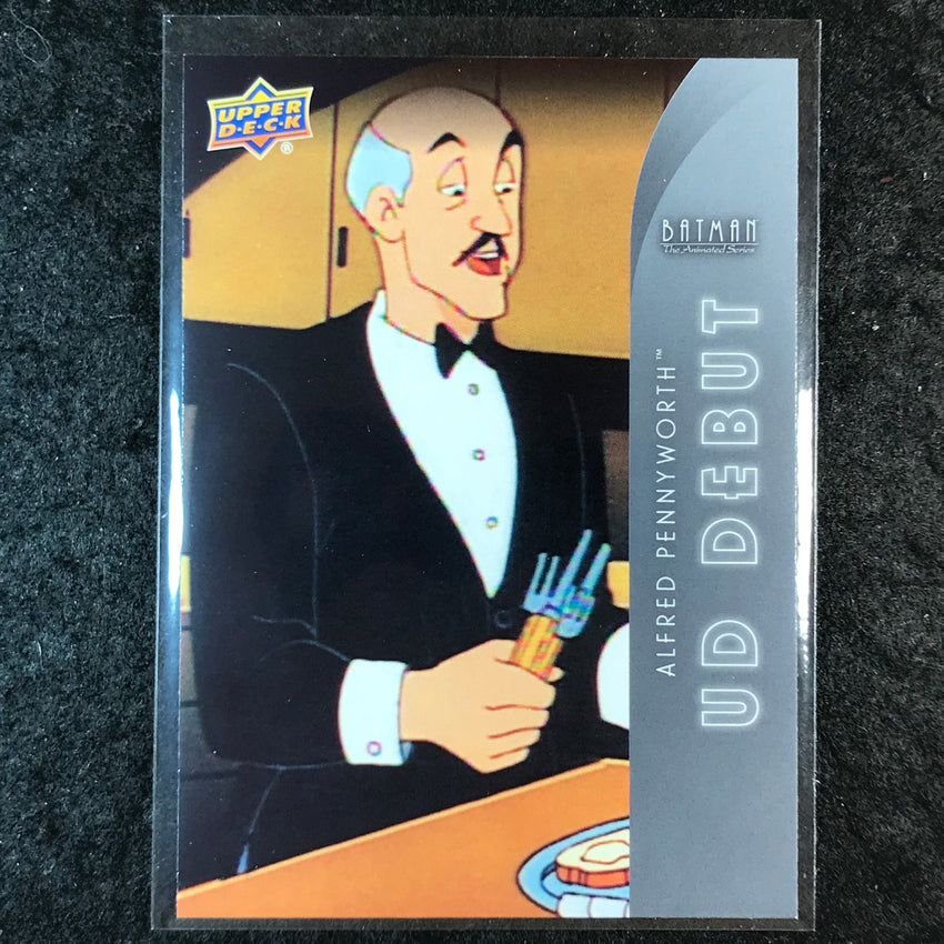 2025 Batman the Animated Series ALFRED PENNYWORTH UD Debut Base #112
