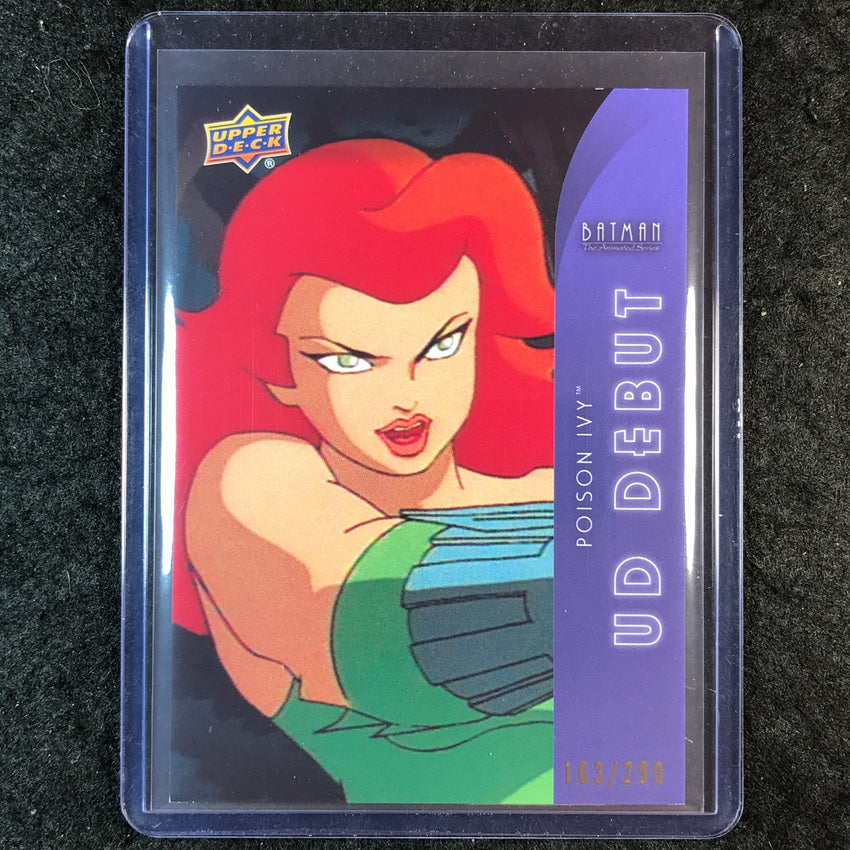 2025 Batman the Animated Series POISON IVY UD Debut Purple 163/299 #107