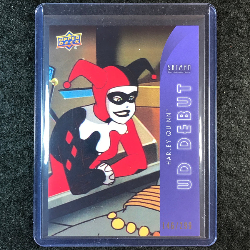 2025 Batman the Animated Series HARLEY QUINN UD Debut Purple 146/299 #108