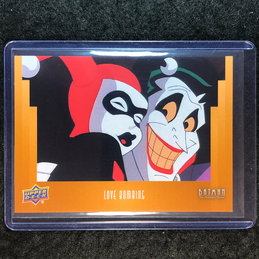 2025 Batman the Animated Series LOVE BOMBING Base Orange 4/99 #76