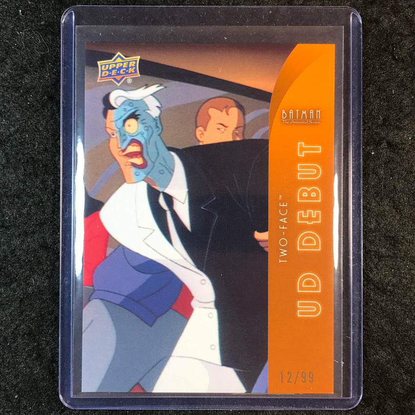2025 Batman the Animated Series TWO-FACE UD Debut Orange 12/99 #97