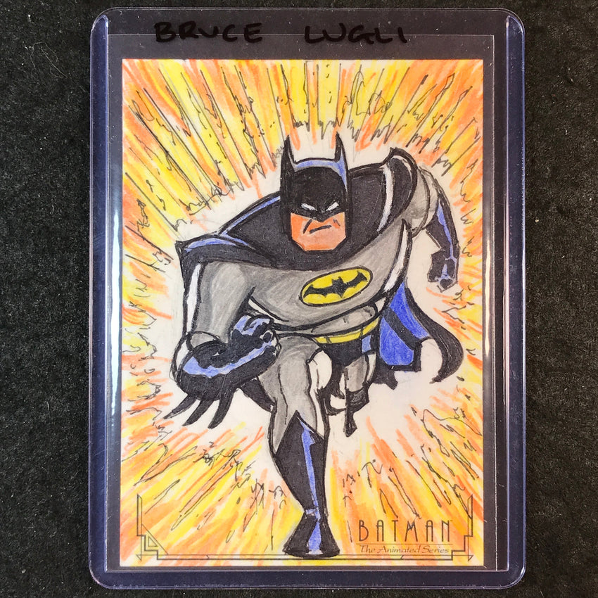 2025 Batman the Animated Series BATMAN Artist Sketch 1/1 BRUCE LUGLI