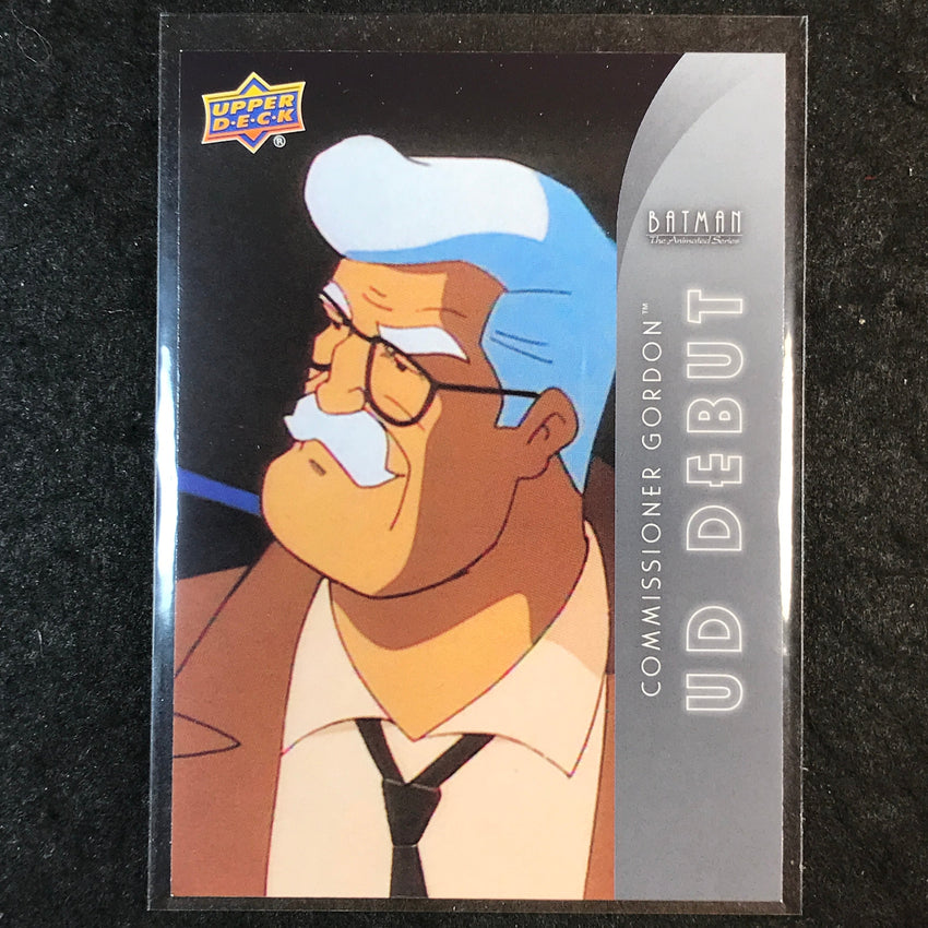 2025 Batman the Animated Series COMISSIONER GORDON UD Debut Base #118