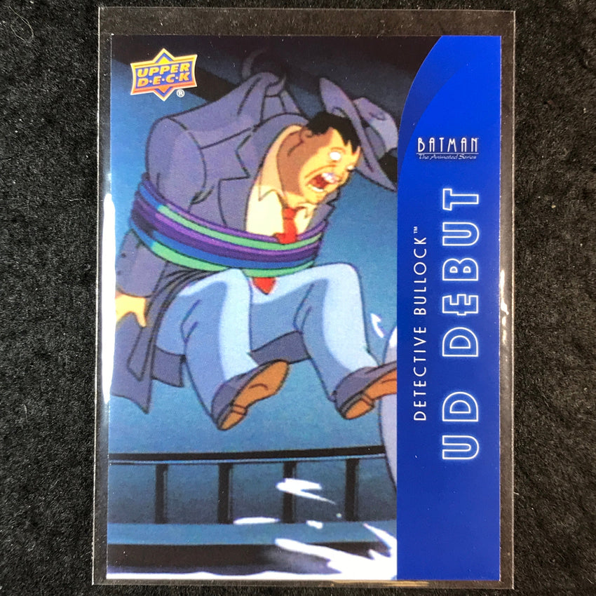 2025 Batman the Animated Series DETECTIVE BULLOCK UD Debut Blue #119