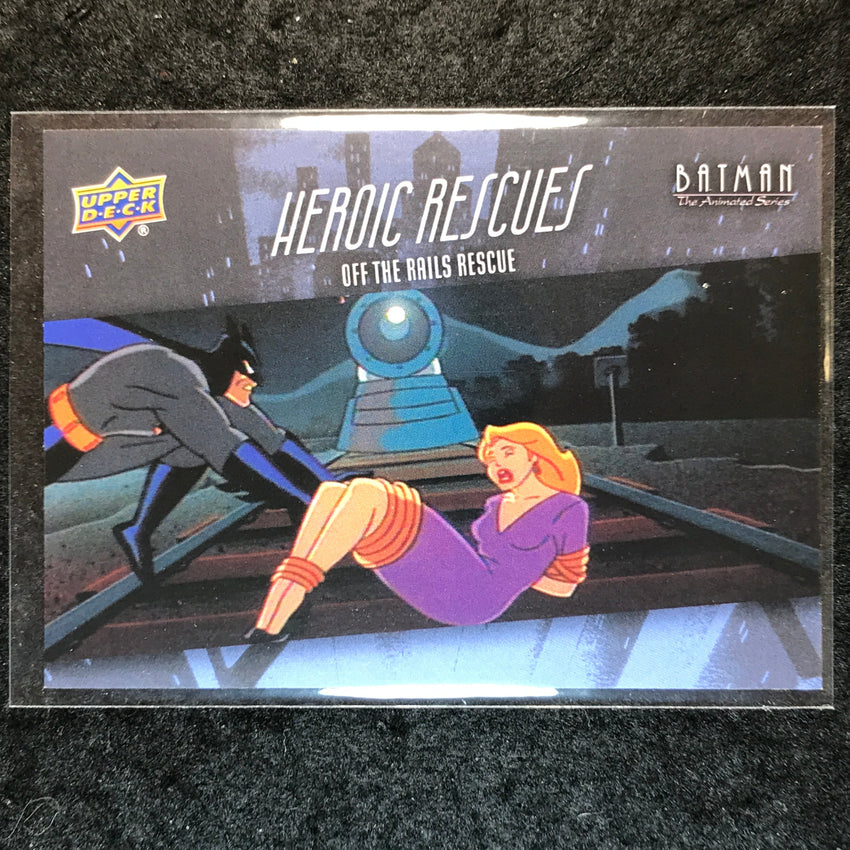 2025 Batman the Animated Series OFF THE RAILS RESCUE Heroic Rescues #HR-4