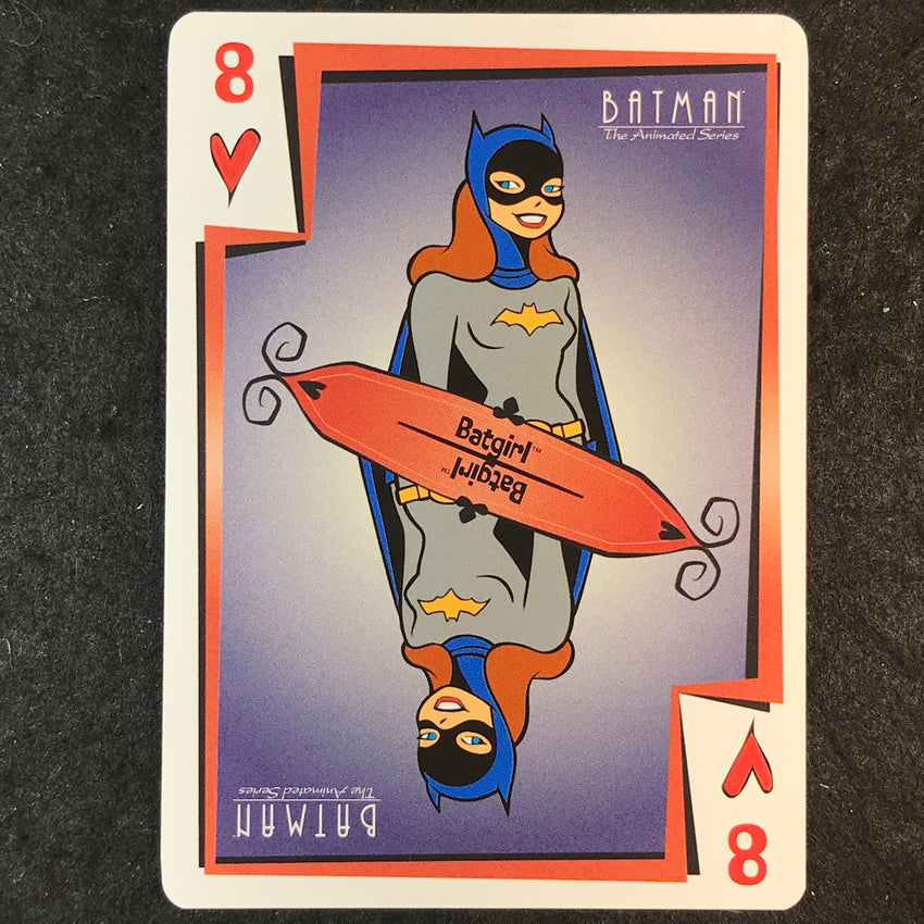 2025 Batman the Animated Series BATGIRL Jokers Wild 8 of Hearts