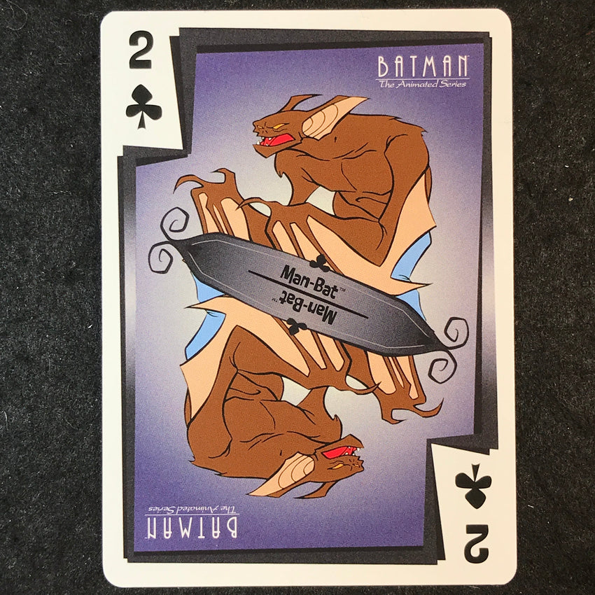2025 Batman the Animated Series MAN-BAT Jokers Wild 2 of Clubs