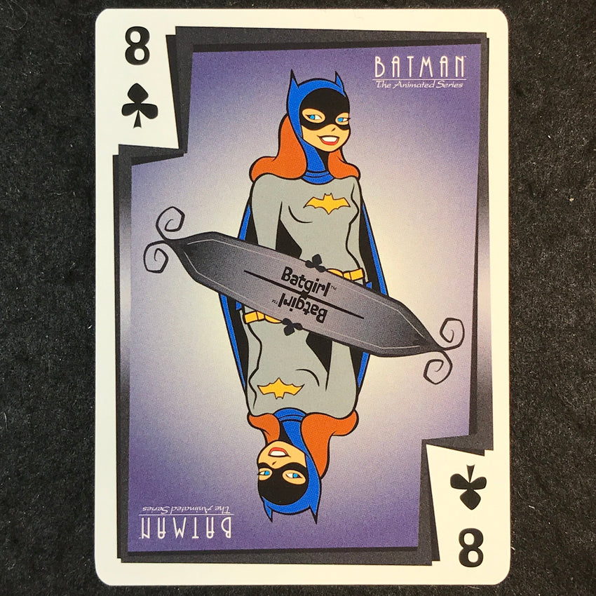 2025 Batman the Animated Series BATGIRL Jokers Wild 8 of Clubs