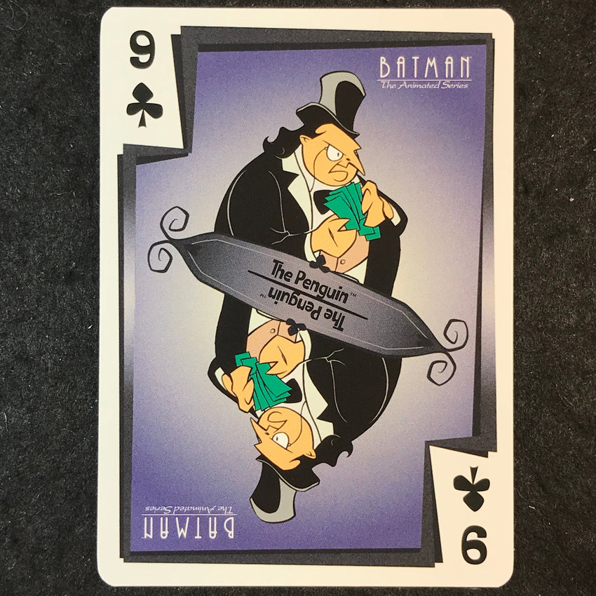 2025 Batman the Animated Series THE PENGUIN Jokers Wild 9 of Clubs