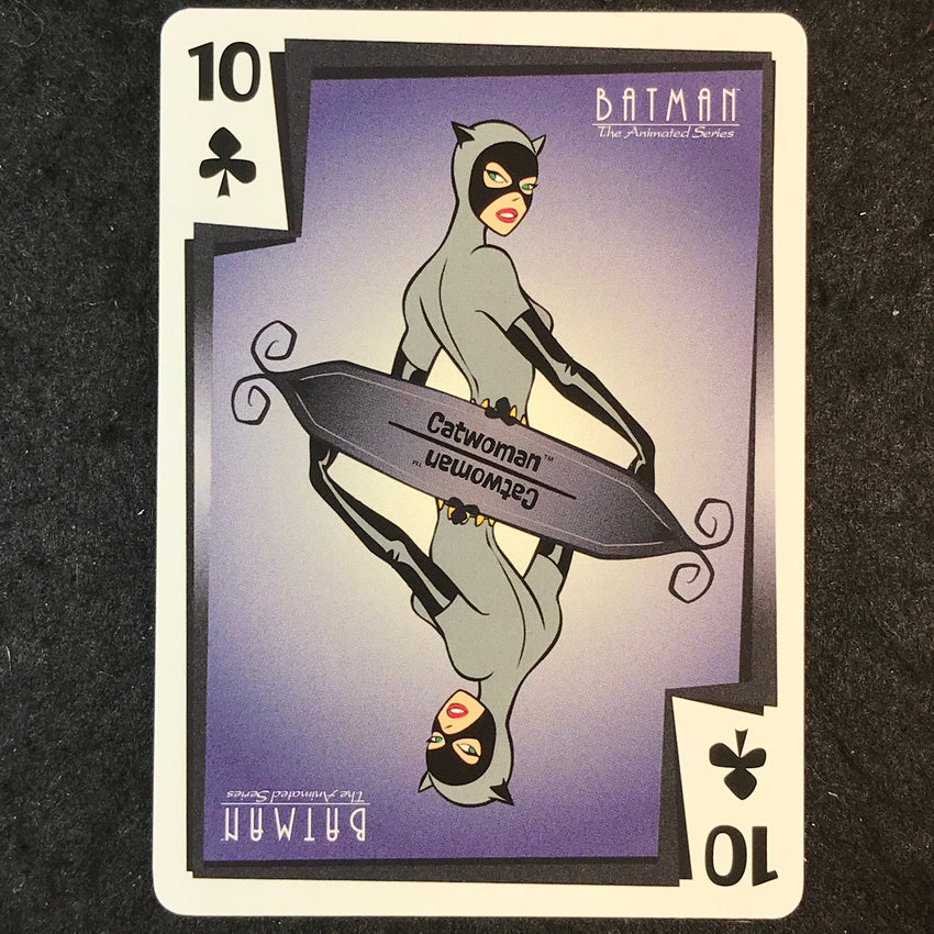 2025 Batman the Animated Series CATWOMAN Jokers Wild 10 of Clubs