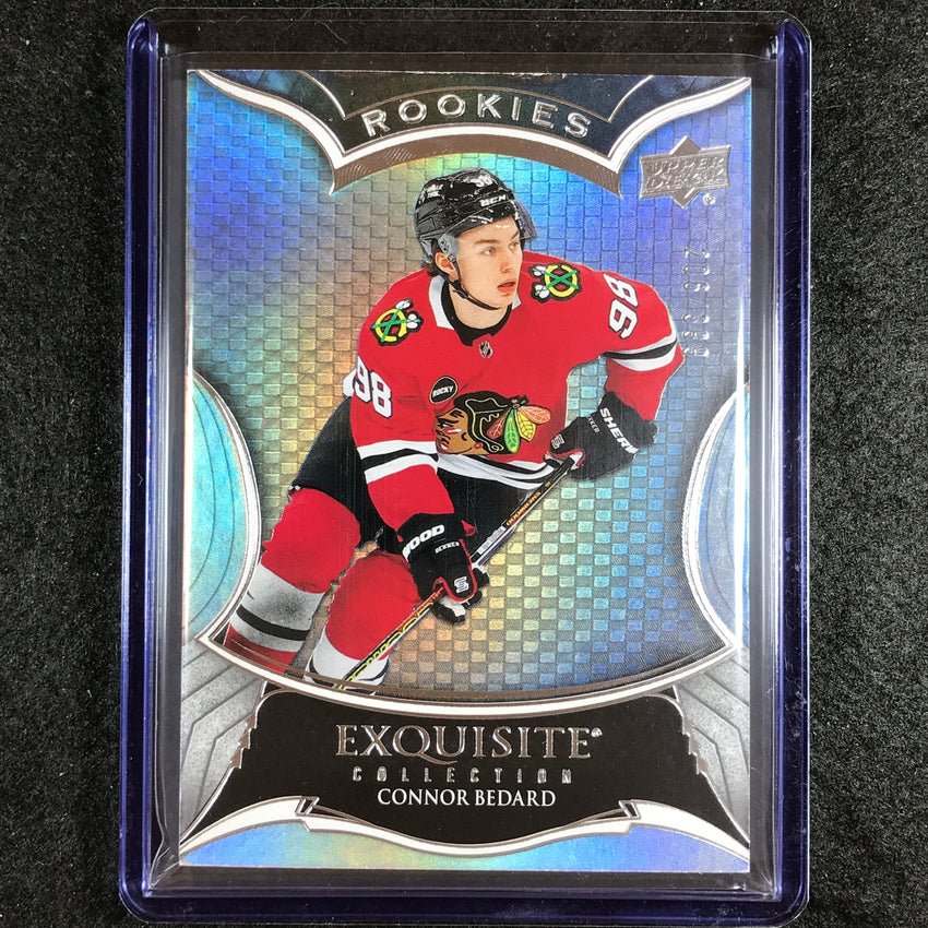2023-24 Black Diamond NHL CONNOR BEDARD Exquisite Collection Rookie 206/399