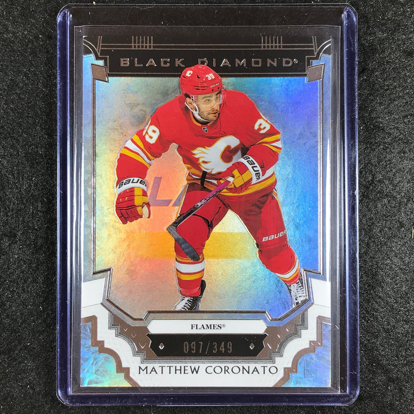 2023-24 Black Diamond NHL MATTHEW CORONATO Rookie Base 97/349