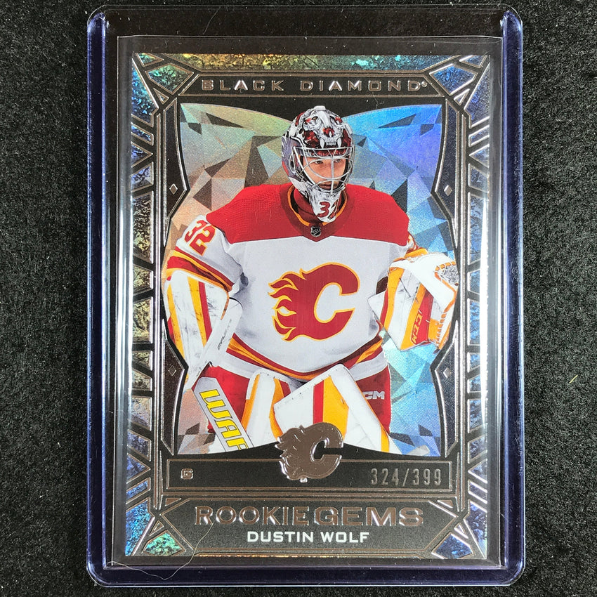 2023-24 Black Diamond NHL DUSTIN WOLF Rookie Gems 324/399