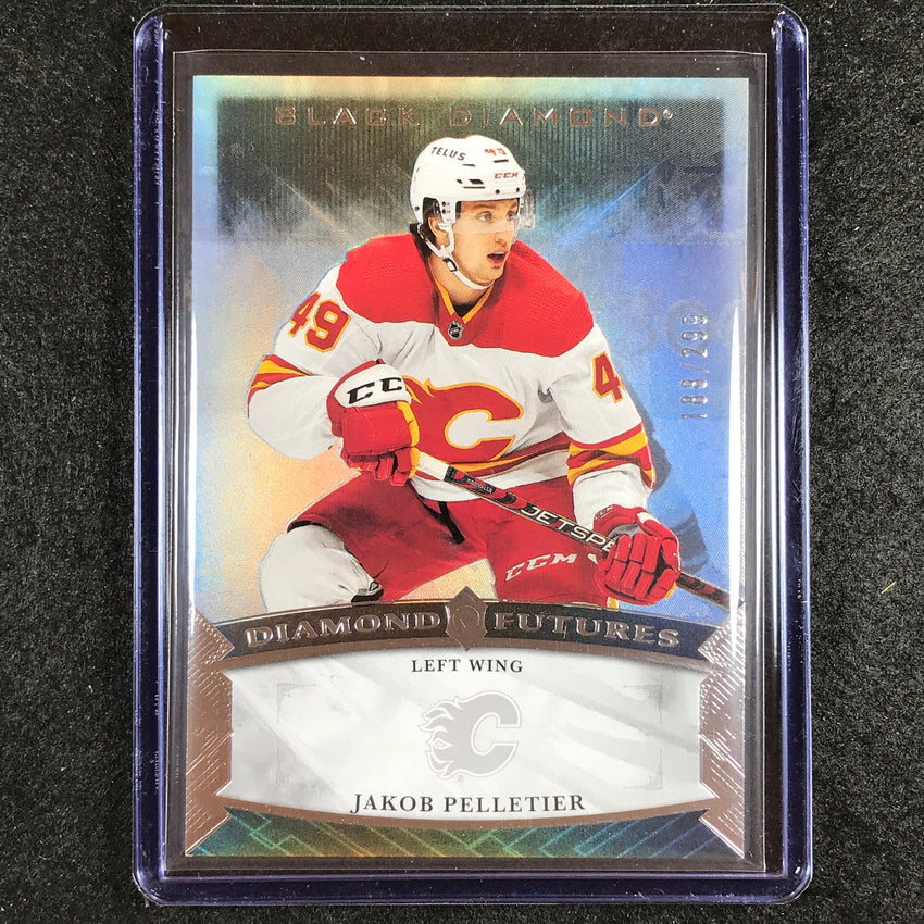 2023-24 Black Diamond NHL JAKOB PELLETIER Diamond Futures Rookie 188/299