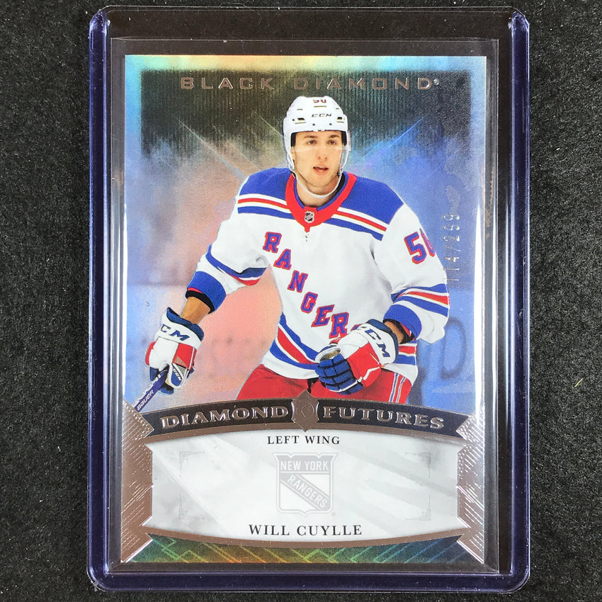 2023-24 Black Diamond NHL WILL CUYLLE Diamond Futures Rookie 114/299