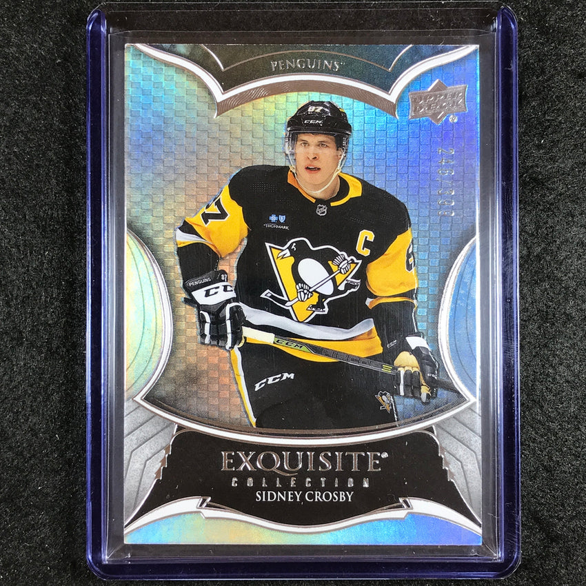 2023-24 Black Diamond NHL SIDNEY CROSBY Exquisite Collection 246/399