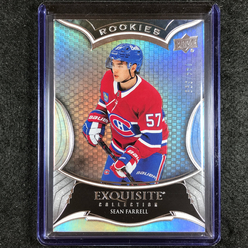 2023-24 Black Diamond NHL SEAN FARRELL Exquisite Collection Rookie 144/399