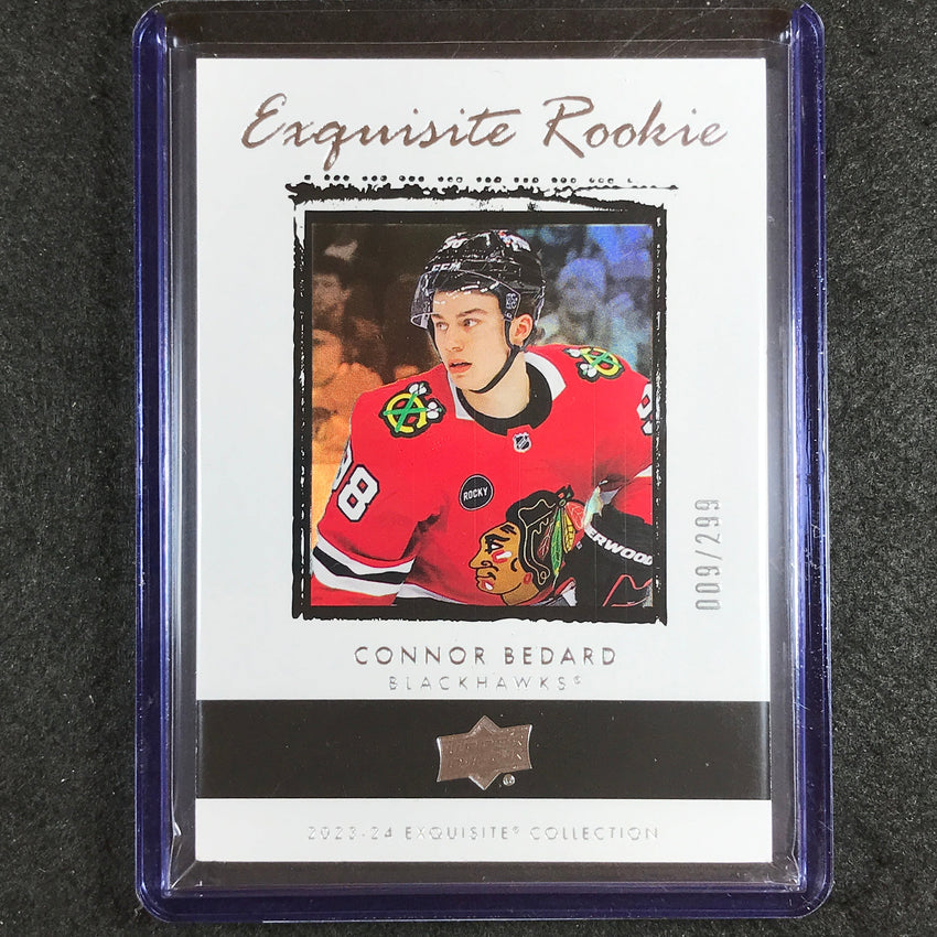 2023-24 Black Diamond NHL CONNOR BEDARD Exquisite 2009-10 Retro Rookies 9/299