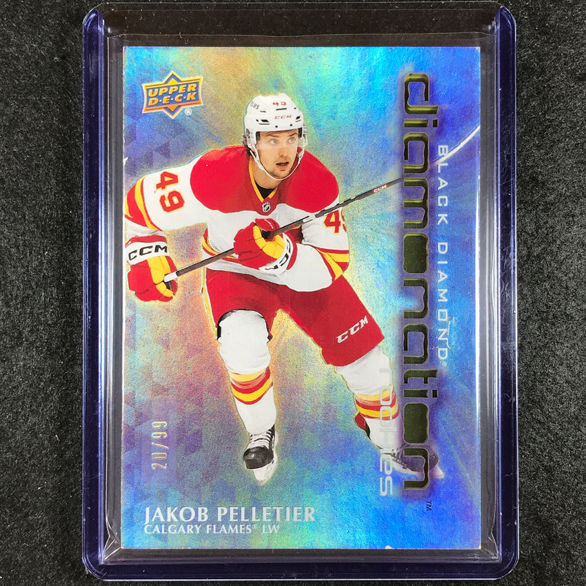 2023-24 Black Diamond NHL JAKOB PELLETIER Diamonation Rookie 20/99