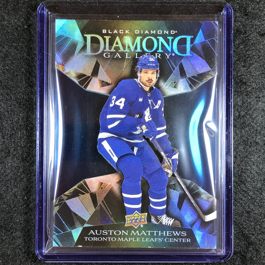 2023-24 Black Diamond NHL AUSTON MATTHEWS Diamond Gallery No. AM