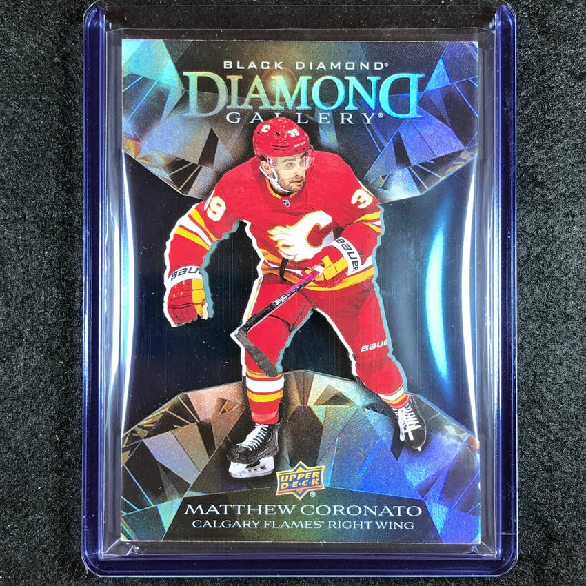 2023-24 Black Diamond NHL MATTHEW CORONATO Diamond Gallery Rookie No. MC