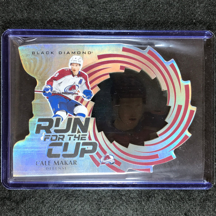 2023-24 Black Diamond NHL CALE MAKAR Run for the Cup Die-Cut 86/99
