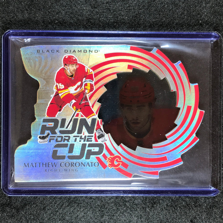 2023-24 Black Diamond NHL MATTHEW CORONATO Run for the Cup Die-Cut Rookie 67/99