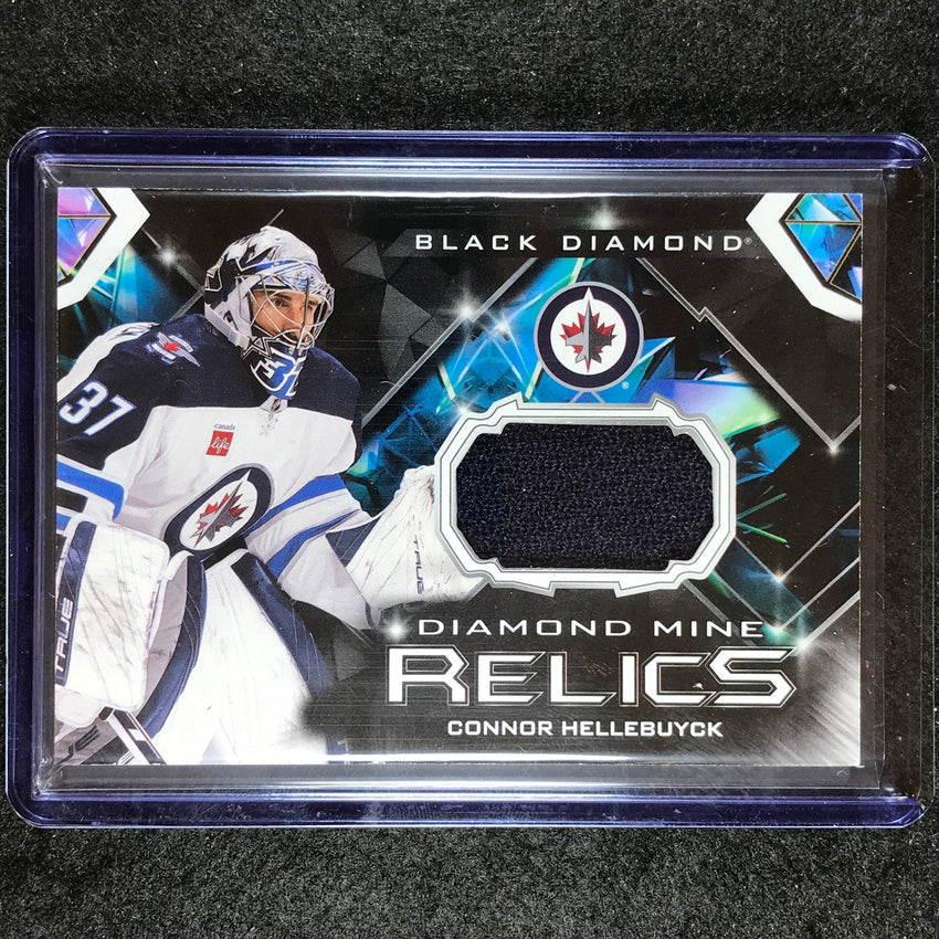 2023-24 Black Diamond NHL CONNOR HELLEBUYCK Diamond Mine Relic Jersey No. CH