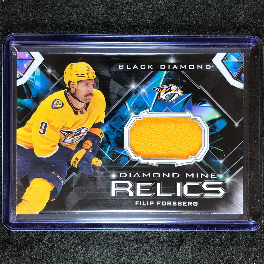 2023-24 Black Diamond NHL FILIP FORSBERG Diamond Mine Relic Jersey No. FF