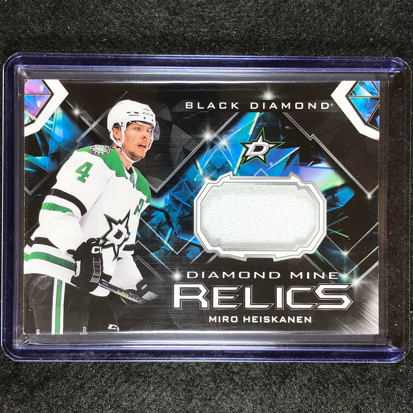 2023-24 Black Diamond NHL MIRO HEISKANEN Diamond Mine Relic Jersey #MH