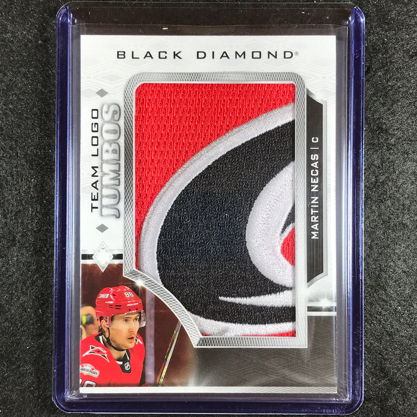 2023-24 Black Diamond NHL MARTIN NECAS Team Logo Jumbo Patch No. MN