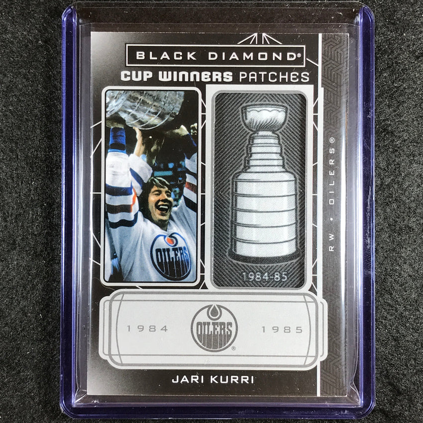 2023-24 Black Diamond NHL JARI KURRI Cup Winner Patch No. JK
