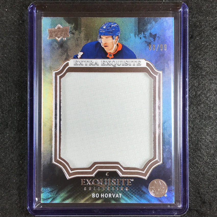 2023-24 Black Diamond NHL BO HORVAT Extra Exquisite Jumbo Patch 88/99