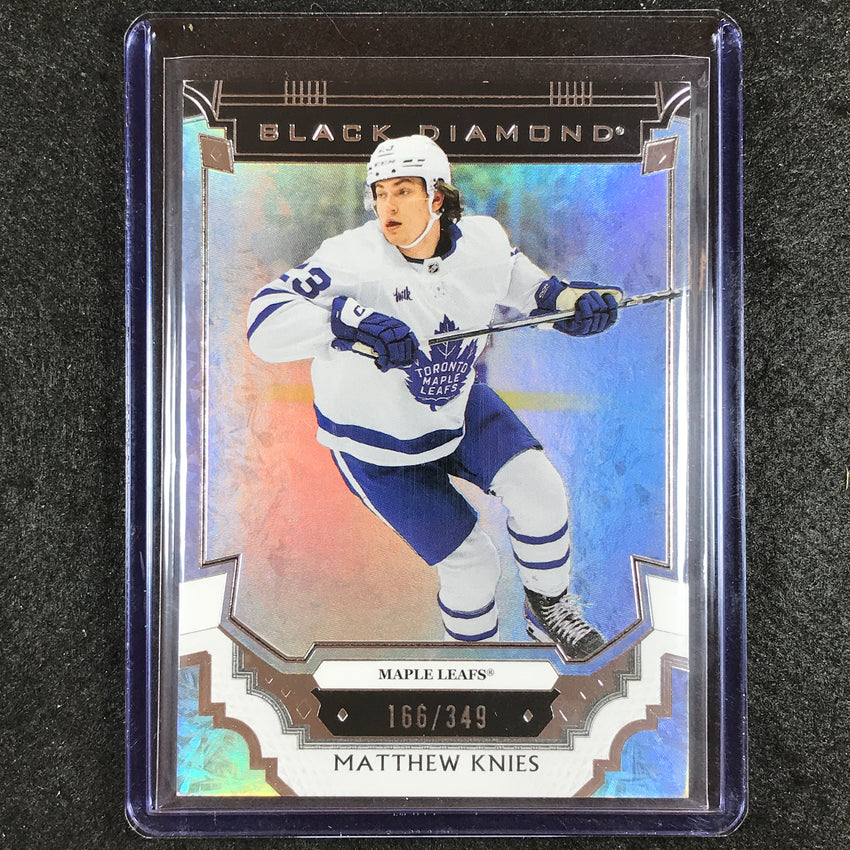 2023-24 Black Diamond NHL MATTHEW KNIES Rookie Base 166/349