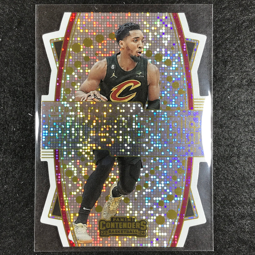 2023-24 Contenders DONOVAN MITCHELL Superstar Die-Cut Base #2