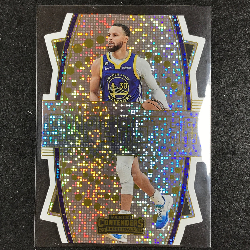 2023-24 Contenders STEPHEN CURRY Superstar Die-Cut Base #3